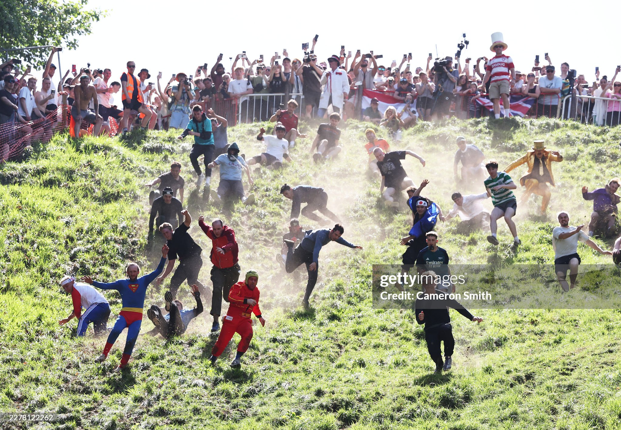 Cheese Rolling in Gloucestershire